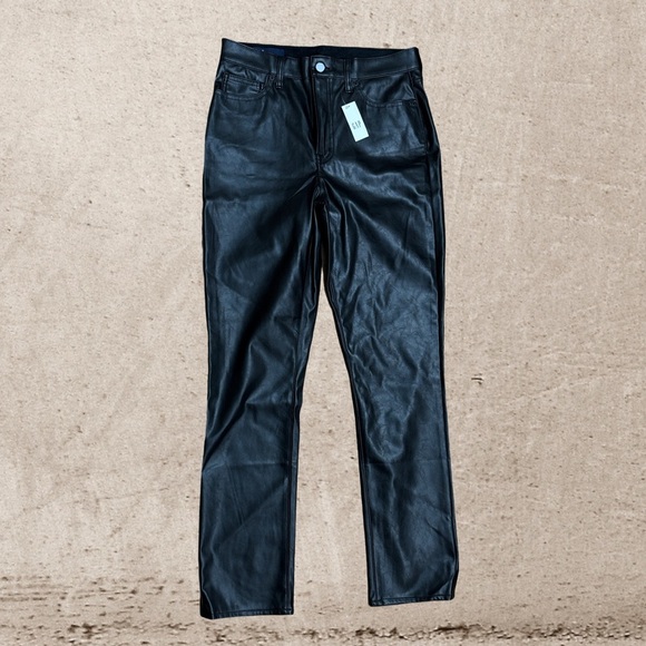 GAP Black Straight Leg Pants - Picture 1 of 5